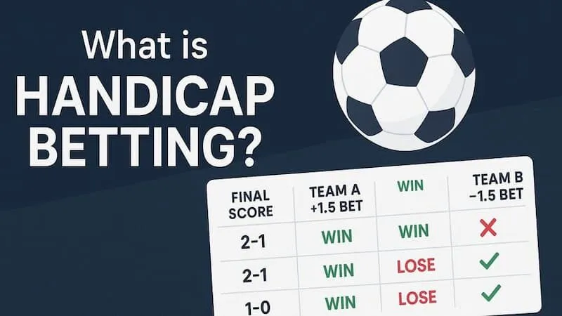 Đa dạng tỷ lệ chấp đối với kèo Handicap 